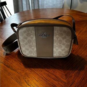 Coach Brown and Cream Bag